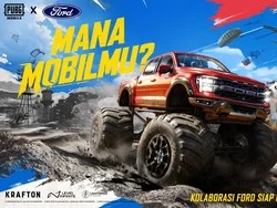 Keseruan bermain dalam Update PUBG Mobile 4.4 dengan kendaraan Ford Mustang