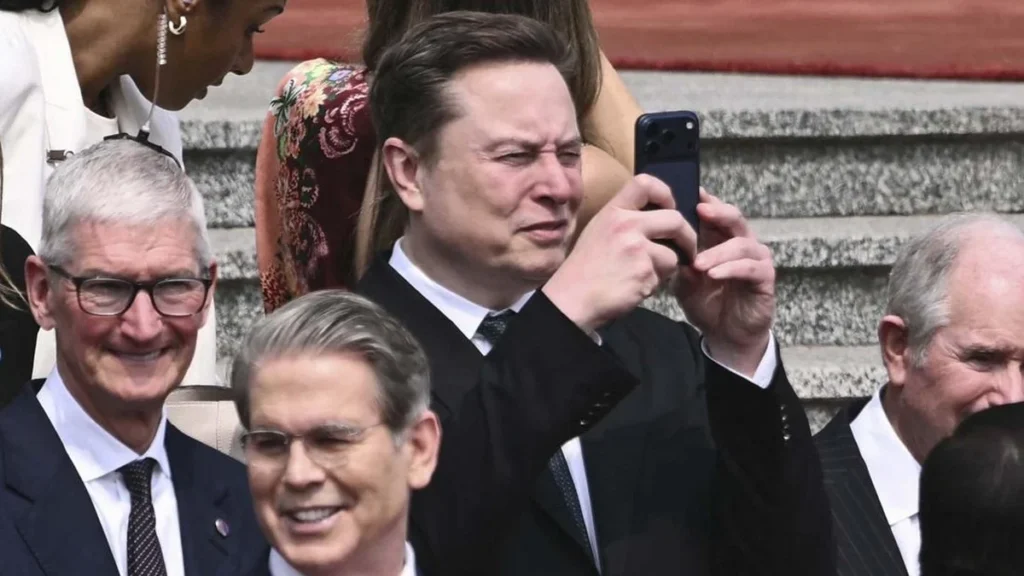 Momen unik Elon Musk di China saat mendampingi kunjungan kerja Donald Trump