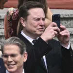Potret Elon Musk temani Trump ke China saat pertemuan di Beijing.