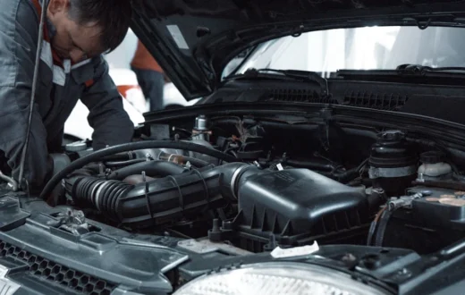 Proses pengecekan komponen dalam cara memperbaiki AC mobil yang tidak dingin