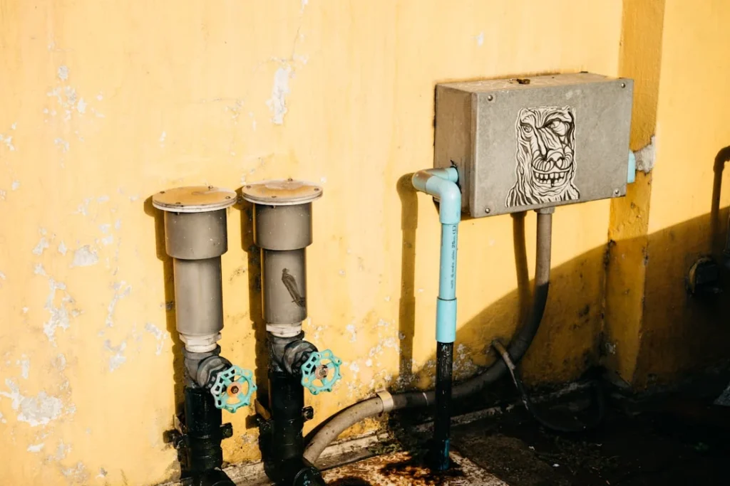 Ilustrasi teknis cara memperbaiki pompa air rumah pada bagian pressure switch