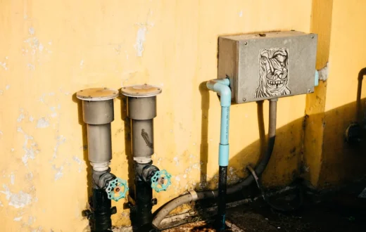 Ilustrasi teknis cara memperbaiki pompa air rumah pada bagian pressure switch